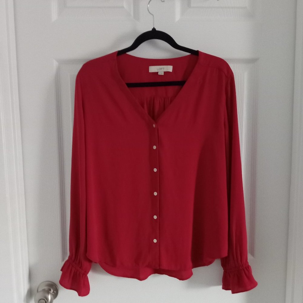 Loft Orange/Red Top